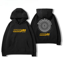 Load image into Gallery viewer, BBS Wheel Printed Hoodie "Car Modification Culture"
