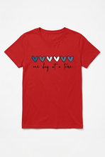 Load image into Gallery viewer, One Day at a Time Heart Graphic Tee

